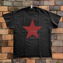 Rage Against the Machine Red Star Black T-shirt Size S- XXXL brown