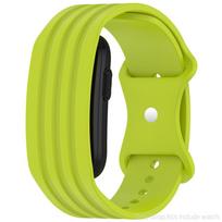 Integruotas dirželis „Garmin CIRQA“ išmaniajai apyrankei Silikoninė greito atsegimo apyrankė „Garmin CIRQA“ apyrankės keitimui Garmin CIRQA Smart Band karčios citrinos spalvos