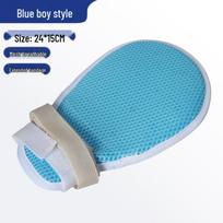Youth Hand Restraint Gloves 24*15CM, Small Size, Self-Harm Prevention Small 24*15CM blue