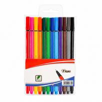 SKYGLORY 12 Colors Fineliner Pens 0.4mm Fine Tip Marker Drawing Color Pens Set Art Office School Supplies for Journaling Planner Writing Note Taking blue