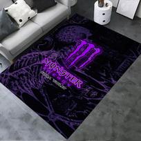 Monster Energy Kilimas Svetainei Miegamajam Namų Sofos Dekoravimui, Vaikų Žaidimų Neslystantis Grindų Kilimėlis 40x60cm( 15x23in )
