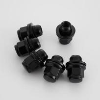 20x Black For Nissan Infiniti M12x1.25 OEM Factory Style Mag Type Replacement Lug Nut chrome 20PCS black