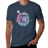 Tamagotchi Kitty Dreams Tshirt Fashion Casual Short Sleeve Top Tshirt 4XL brown