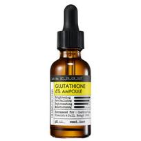 Derma Factory Glutathione 6% Ampoule Brightening Tone Refining 30ml Korean Skincare Facial Care black