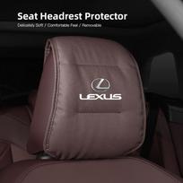Odinė automobilio pagalvės užvalkalas Automobilio reikmenys Galvos atramos užvalkalas Lexus RX330 IS250 Ct200h ES300h RX350 Anti-fouling decoration pagalvės užvalkalas