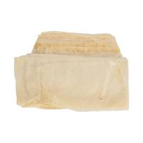Edible Drying Sausage Casing Boilable Double Layer Sausage Casing for Making Delicious Sausage Hot Dog 26.25ft beige