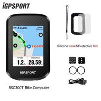 IGPSPORT Touch-Screen BSC300T 32g Weather GPS Bike Computer Global Colorful Map Navigation Wireless Cycling Computer IPX7