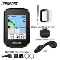IGPSPORT Touch-Screen BSC300T 32g Weather GPS Bike Computer Global Colorful Map Navigation Wireless Cycling Computer IPX7