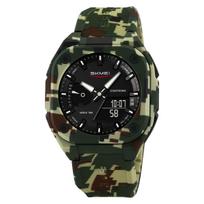 SKMEI Sport World Time Digital Electronics Watch Fashion Watches For Men Woemn Waterproof Alarm Clock Wristwatch Horloges Mannen black