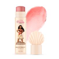 RENEE Princess By Disney Moana Beachy Peachy Lip Balm,For Smooth,Nourished &Deep Moisture Lips,Lightweight &Long-Lasting,Soft Peach Tint,Vitamin beige