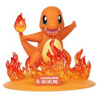 12 Pok mon Action Dolls Pikachu Blind Box Anime Models Desktop Decorations Pok mon Toys Children's Birthday Durable Gifts orange