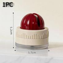 Suction Cup Knife Sharpener, Household Kitchen Tool for Quick Sharpening Knives & Scissors, Professional Fixed Sharpener Light luxury raudona