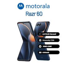 Motorola Moto Razr 60 išmanusis telefonas palaiko Nano-SIM+eSIM, visiškai naujas 256GB mėlyna