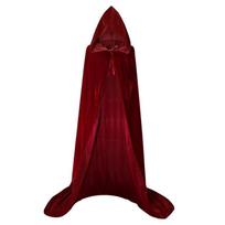 Hocus Pocus 2 Raganaus Kostiumas Cosplay Kostiumas Vaikams Ir Suaugusiems Su Aksomo Medžiaga L raudona