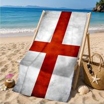 Scottish Flag Design Beach Towel, Quick-drying, Easy to Care for, Suitable for Both Fitness and Beach Vacations,Sports Essential 70cmx140cm(27x55inch)