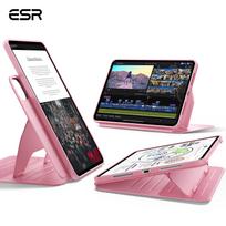 ESR iPad Pro 11/13(M5/M4) Nuimamas magnetinis dėklas su reguliuojamu kampu, skirtas iPad 11(A16)& Air 11/13(2026/2025/2024) iPad Air 11 M4 M3 M2 rožinė
