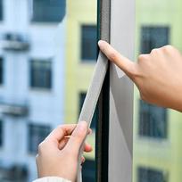 Self-Adhesive Backing Window Seal Strip High Density Foam Furniture Felt Pad  Home Insulation 3CM gray