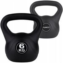 Svarmuo su rankena Funfit Kettlebelle, 6 kg