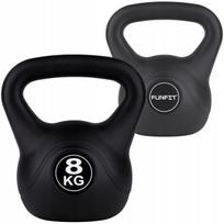 Svarmuo treniruotėms Funfit Kettlebelle, 8 kg
