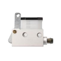 NEW Rear Foot Hydraulic Brake Master Cylinder Pump For Go Kart Drift Track Racing Tricycle Quad ATV UTV Replacement Parts 14mm Piston B white