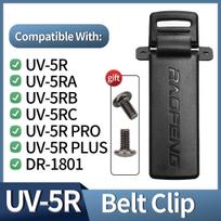 1/2 pcs Original Baofeng UV-5R Belt Clip with Screrws for Baofeng UV5R UV-5RA UV-5RE DM-5R Plus Walkie Talkie two way radio
