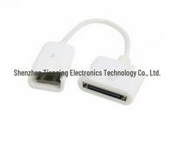 Apple 30 kontaktų į Lightning laidas: Suderinama su iPhone 4–5 modeliais
