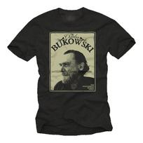 Charles Bukowski marškinėliai M juoda