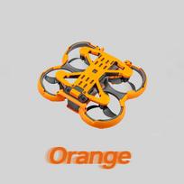 Body Protective Guard for DJI AVATA 2 360° Full Protection Enhanced Armor for DJI AVATA 2 Drone Accessories oranžinė