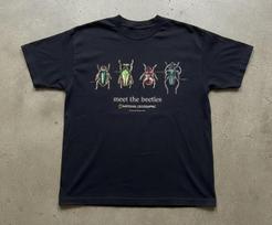 Retro National Geographic Susipažinkite su vabalais Pakartotinis spaudinys T-shirt | S - 4XL 140 gray