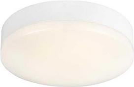 Solar Plus LED lubų šviestuvas Moon Basic 255, 3000K arba 4000K per DIP jungiklį. 880-900lm, Ra80, 4SDCM, 10W, IP44, 230V, On/Off.