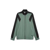 PUMA Fit Full-Zip Woven Training Jacket Men Jacket Olive 523859-44 XL gray