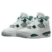 Air Jordan 4 balta Oksiduota žalia Neutrali pilka Vyriški FQ8138-103 EU 42.5 balta