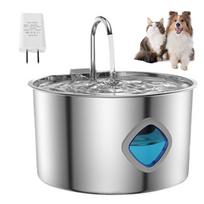 Cats Dog Water Dispenser With Advanced Filtration Technology and Quiet Operations Pumps 3200ML Large Capacity for Home 1 gray
