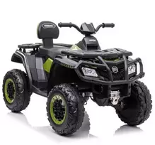 Elektrinis keturratis vaikams Quad S615 24V, Moro žalias
