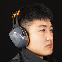 Noise Cancelling Headphone for Adults Ear Headphone Shooting Construction Work Hearing Range Buds Device Muffs beige
