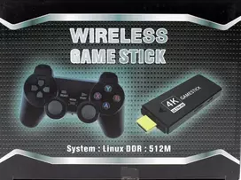 Žaidimų konsolė HDMI Jungties TV konsolė su 11457 Skirtingais Retro Žaidimais Retro Games, spalva: juoda