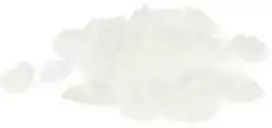 Konfeti patranka, 30 cm, balta, 1 vnt.