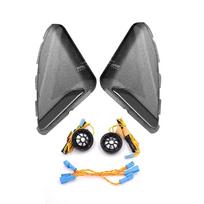 Car Front Door Tweeter Speaker Cover For BMW G05 X5 High Range Horn Treble Sticker Upgrade Accessory for Audio System Tweeter plus cover gray
