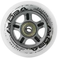 PU 80x24 82A Baltas (4 vnt.) + ABEC-7 (8 vnt.) NILS EXTREME SET