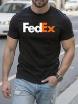 FedEx Heavyweight 100% Cotton Tshirt Crew Neck Tee with B... 5XL įvairiaspalvis