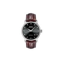 Mido Belem Celli Automatinis Mechaninis Laikrodis Atsparus Vandeniui Su Datos Rodymu Vyriški Laikrodžiai Juodas M8600.4.18.8 Regular Watch Box black