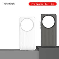 AlwaySmart Original Case For Xiaomi 15 Ultra Matte Back Cover Shell Official original&For Xiaomi15Ultra gray