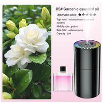 Xiaomi USB portable car aromatherapy diffuser, aromatherapy humidifier, car air freshness purifier, 5 types of essential oils available gray