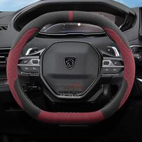 Suede odos automobilio vairo užvalkalas Peugeot E-3008 3008 E-2008 2008 E-308 GT 2021 2022 2023 2024 2025 Automobilio priedai