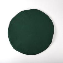 Japanese Style Large Round Memory Foam Seat Cushion - Comfortable Solid Color Dining Chair or Stool Pad for Long Sitting 45x45x4.5cm