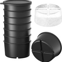New KitchenAid KSIA4IM Plastic Ice Mold Accessory for KitchenAid Shave Ice Attachment Black Reusable Plastic Ice Molds with Lid 6 8 ice box models gray