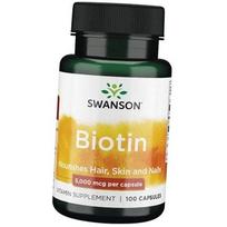 Biotinas, Biotin 5000, Swanson 100 kaps. (36280063) 100caps