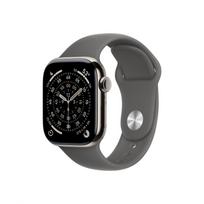 Išmanusis laikrodis Apple Watch Series 11 GPS + Cellular 42 mm, titanas, pilkas