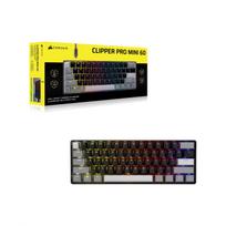 Žaidimų klaviatūra Corsair Clipper Pro Mini, magnetiniai jungikliai, RGB, US, juoda