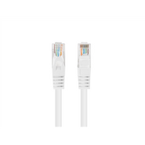 Tinklo kabelis Lanberg Cat.6 UTP 0,5 m, baltas